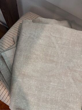 West Elm curtains. 2 panels. 48x96inch